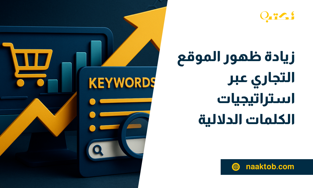 زيادة ظهور الموقع التجاري عبر استراتيجيات الكلمات الدلالية